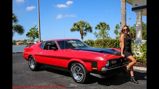 1971 M Code Mach1 351 Cleveland Auto  matching 3200099 wwwmusclecarkingcom [upl. by Nylteak]