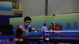 Harmony China Open 2013 Highlights Dimitrij Ovtcharov vs Chuang ChihYuan 14 Final [upl. by Nnyladnarb]