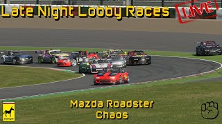 LIVE  Gran Turismo 7  Late Night Lobby Races  Mazda Roadster Chaos [upl. by Ititrefen458]