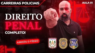 Direito Penal para Carreiras Policiais  Lei penal no tempo [upl. by Kiernan]