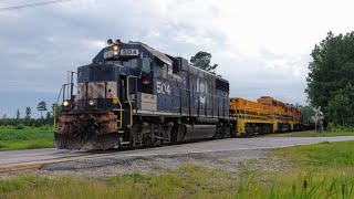 North Carolina amp Virginia Railroad around Conway and Ahoskie NC  862021 [upl. by Rinna]