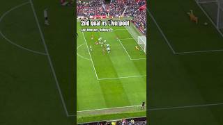 2nd goal vs Liverpool last time out  Antony ⚽️ manchesterunited ggmu liverpoolfc goals [upl. by Lordan943]