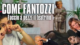 COME FANTOZZIil peggio delle reazioni alle elezioni di Trump [upl. by Sawtelle]