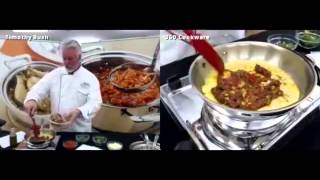 Make an Omelet in Stainless Steel Fry Pan [upl. by Venetia931]