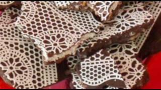 Using SugarVeil Lace on Chocolate [upl. by Darbie]