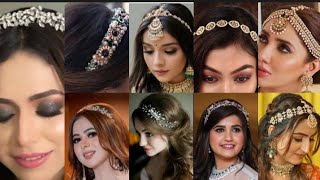 Bridal headbands 2024  Matha Patti  Bridal Head Crown 2024 [upl. by Tamra]