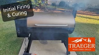 Traeger Pro 34 Initial Firing amp Curing [upl. by Thalassa17]