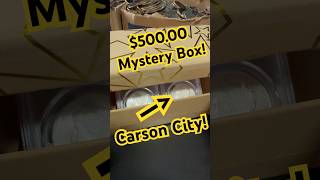 50000 Mystery Box Carson City Morgan Silver Dollar silver coin [upl. by Ledba]