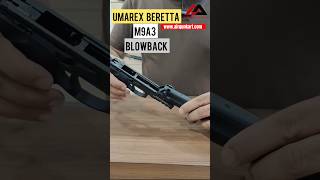 Umarex Beretta M9A3 Blowback Air Pistol  Safety Tips beretta m9 m92fs umarex airgun [upl. by Conlee324]