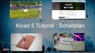 Kicad 5 Tutorial Teil 3 Schaltplan erstellen [upl. by Juxon733]