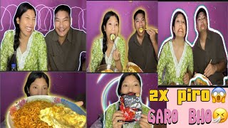 2x Ramen with Old Songs 🤣funnyvideo mukbang with brother❤️ nilampunmagar [upl. by Ardnuhsor223]