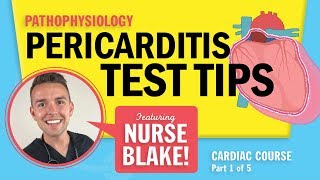 Pericarditis Nursing School amp NCLEX Test Tips [upl. by Brandes]