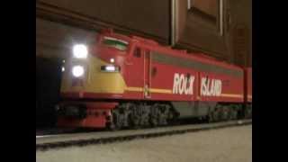 Rock Island E8 MTH Premier Locomotive Review [upl. by Akla]