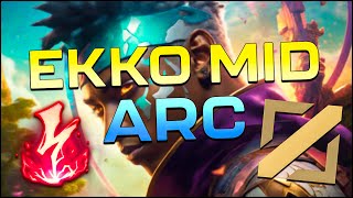 THIS is How You 1v9 in EMERALD with Ekko Mid [upl. by Melborn]