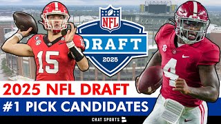 2025 NFL Draft Top 10 1 Pick Candidates Via CBS Sports Ft Will Campbell Jalen Milroe amp Carson Beck [upl. by Etnelav]