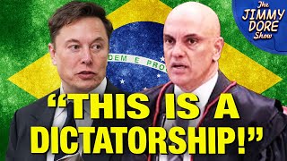 Elon Musk DEFIES Brazil’s CensorshipCrazed Supreme Court Justice [upl. by Jacy]