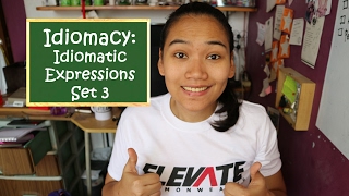 Idiomacy  Idiomatic Expressions  Set 3  Free Civil Service Review [upl. by Senalda]