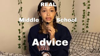 Real Middle School Advice From a 8th Grader [upl. by Yrrok]