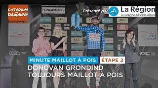 AURA Polka Dot Jersey Minute  Stage 2  Dauphiné 2023 [upl. by Nove318]