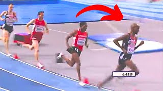 Mo Farah Drops 220 LAST KM In 3000m Race MINDBLOWING [upl. by Eizzik]