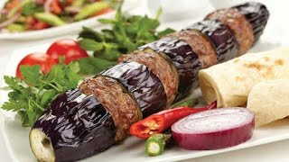 Urfa Patlıcan kebabı  Urfa patlıcan kebabı nasıl yapılır  Turkish shish kebab cooking techniques [upl. by Felisha]