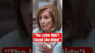 Pelosi Makes Very Surprising Comment on Biden’s Letter [upl. by Arinayed257]