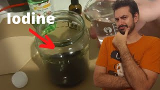 How to Extract Iodine From Iodine Tincture at Home [upl. by Siramaj]