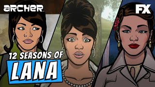 Lana’s Best Badass Moments  Archer  FXX [upl. by Heller]