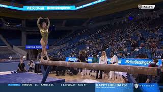 Norah Flatley Beam UCLA Meet The Bruins 2021 [upl. by Eillac]