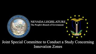 8122021  Joint Special Committee to Conduct a Study Concerning Innovation Zones [upl. by Cryan851]