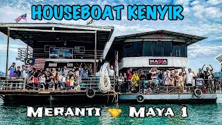 3H2M Merdeka Family Trip  Houseboat Tasik Kenyir  Maya amp Meranti Tembaga Houseboat [upl. by Zetana608]