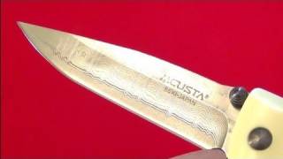 Knife Review Mcusta Corian Basic Folder [upl. by Airdnaid]