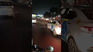 Night tripshortvideoroadtripyoutubeshortslovedelhishort traffictrendingyoutubeshortsshort [upl. by Estas]