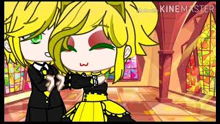 El sirviente del mal Vocaloid Len Kagamine Gacha Club CGVM [upl. by Ardisj]