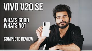 Vivo V20 SE Detailed Review with Camera Samples and Gaming  UrduHindi  Kya Khaas [upl. by Llenaej904]