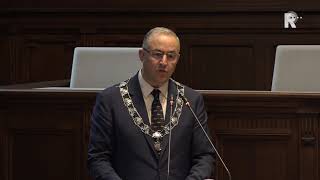 Burgemeester Aboutaleb wil in gesprek met rappers over verheerlijken van geweld [upl. by Lexerd]