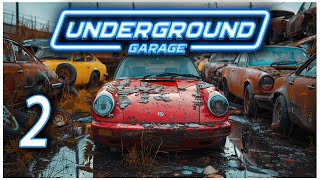 Shopping for cars in a junkyard for cash  UNDERGROUND GARAGE [upl. by Iblok]