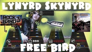 Keys Lynyrd Skynyrd  Free Bird  Rock Band 3 Expert Full Band [upl. by Johannessen]