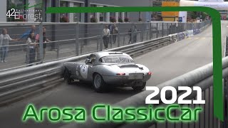 Arosa ClassicCar 2021 HD  legendary cars amp pure sound [upl. by Idnir]