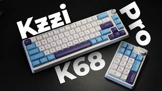 2IN1 Keyboard — Kzzi K68 Pro  Unboxing  Review  Sound Test [upl. by Furlani255]