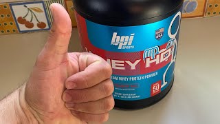 Opinión Whey HD BPI proteína [upl. by Ynatirb558]