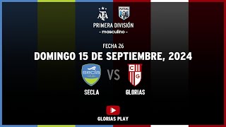 Fecha 26  Secla vs Glorias  1ra División  Temporada 2024 [upl. by Eciral]