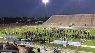 Grand Oaks HS Marching Band 2020 UIL Performance [upl. by Aryamo276]