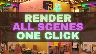 How to Batch Render with VRay Next [upl. by Ethyl819]