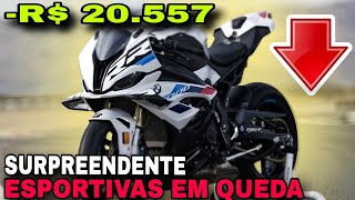 5 Motos ESPORTIVAS que DESPENCARAM DE PREÇO na Tabela FIPE  NINGUÉM IMAGINAVA ISSO [upl. by Nirtiak]