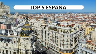 🌈Top 5 ciudades mas bonitas de España [upl. by Enomaj362]