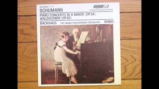 Wilhelm Backhaus  Günter Wand  Schumann piano concerto 1960 LP [upl. by Eiggam]