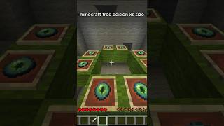 Minecraft free edition 💥💀minecraft [upl. by Bridgid600]