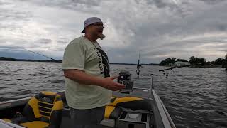 Ski amp Fish Setup For Trolling Crankbaits For Crappie [upl. by Nnad29]