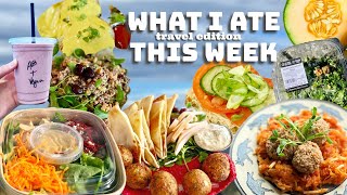 what does a vegan eat in a week while traveling [upl. by Enamrej26]